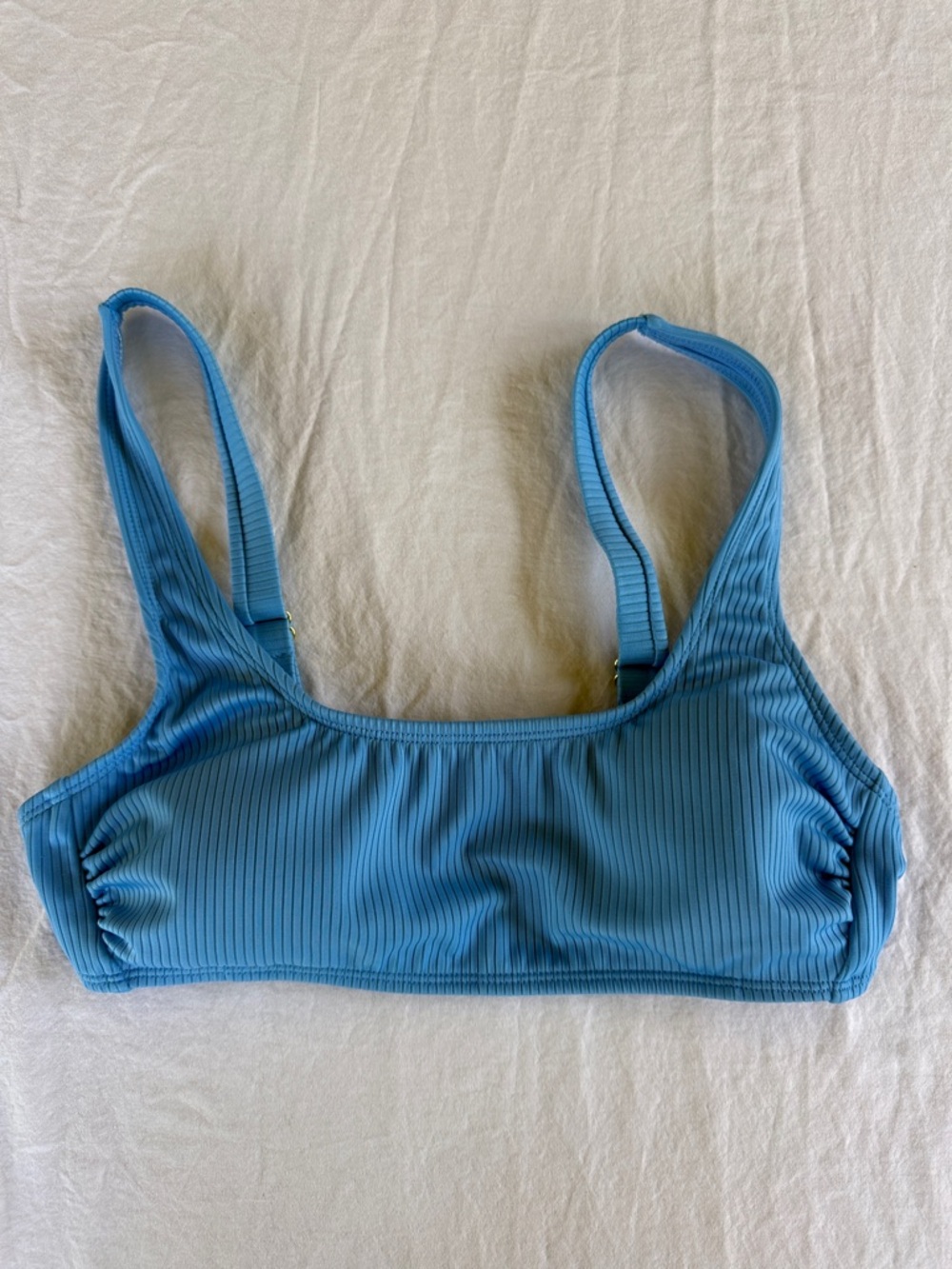 wild fable Blue Ribbed Bikini Top